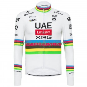 Maillot Cyclisme Manches Longues UAE Team Emirates XRG 2025